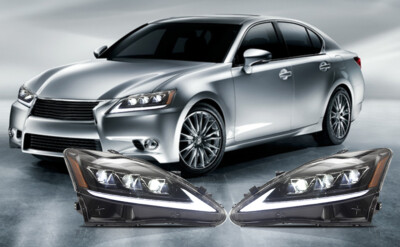 VLAND Projector Pair LED Headlights For 2006-2013 Lexus IS250 IS350 ISF Sedan