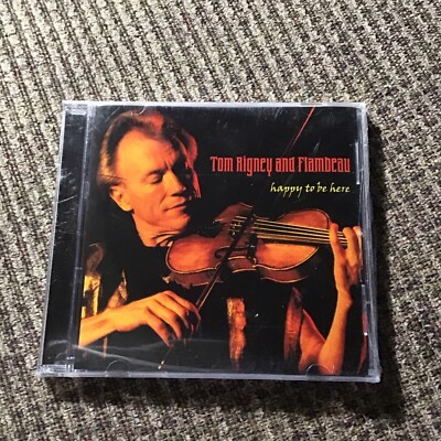 TOM RIGNEY AND FLAMBEAU HAPPY TO BE HERE 2003 CD BRAND NEW PARHELION PRINT 