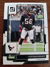 CHRISTIAN KIRKSEY TEXANS 2022 PANINI - DONRUSS FOOTBALL CARD #45