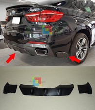 Spoiler M Untere Stoßstange Hinten BMW X6 F16 M Performance 2014+ Diffusor