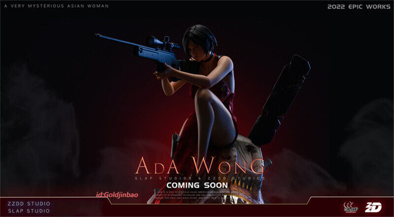 Resident Evil — Ada Wong, 1:4 Resin Statue, von Slap x ZZDD Studio, by  Anton from HandsomeCake Goodies