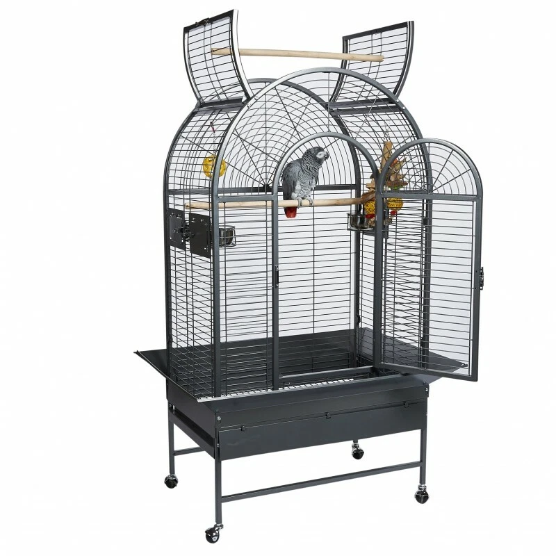 XL Premium Top Opening Parrot Cage - Black, For African Greys, Amazons -RRP £699
Opens in a new wind