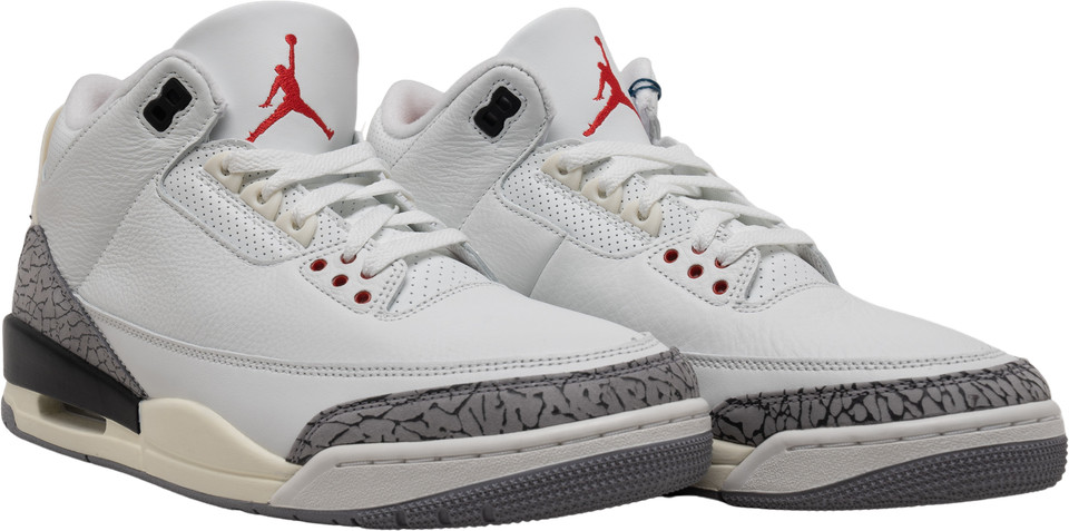 Las mejores ofertas en Jordan 3 Retro Mid White Cement Reimagined