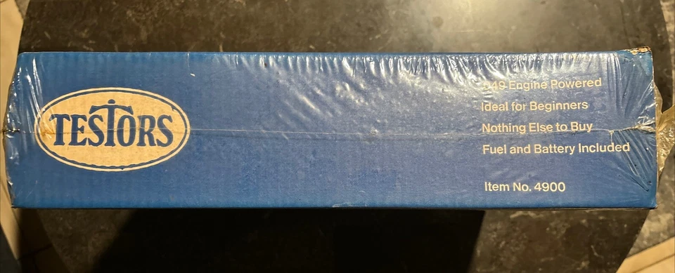 Testors Cosmic Wind Racer .049 Control Line Airplane In Factory Plastic NIB 1976 - Image 2 of 4