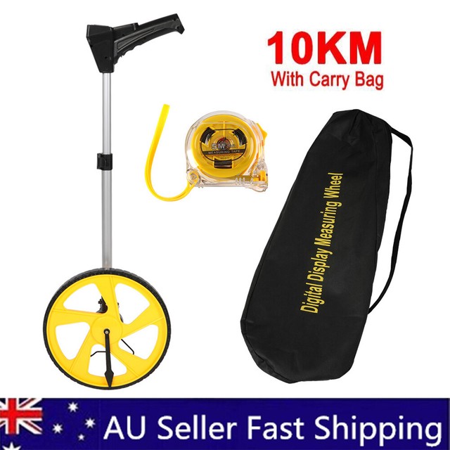 10000m Digital Distance Measuring Wheel Measure Surveyors Builders Road
