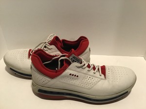 ecco golf shoes mens red