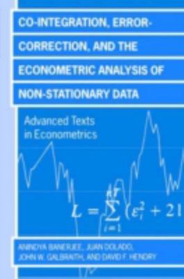 Co-integration, Error Correction, and the Econometric Analysis of Non-Stationar