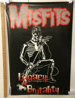 MISFITSミスフィッツポスター９０年代デッドストックハードコアパンクロック MISFITSミスフィッツポスター90年代デッドストックハードコア