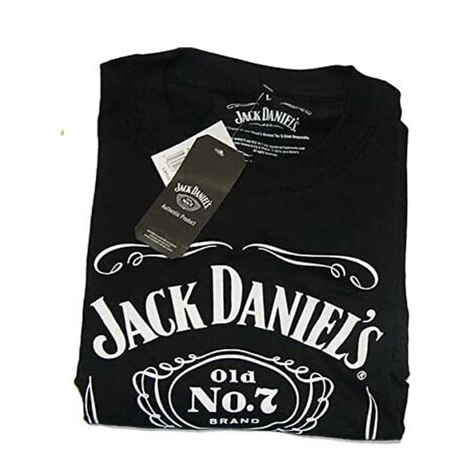 Adult Unisex Jack Daniel's Whiskey Old No. 7 Tennessee Logo Cosplay T-shirt - Image 4 of 4
