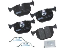For 1993-1997 BMW 850Ci Brake Pad Set Rear Bendix 86722XPDF 1994 1995 1996