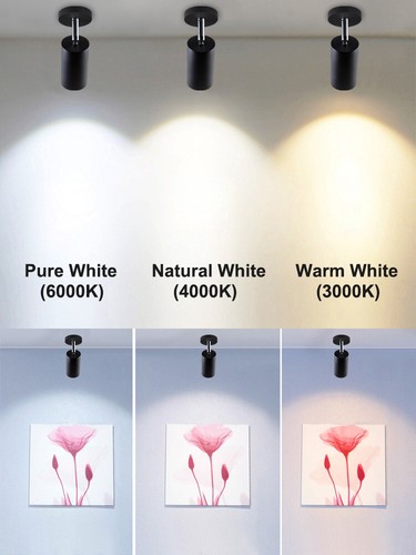 Lámpara de techo LED COB interior GU10 bombilla lámpara reemplazable foco de hotel - Imagen 6 de 25