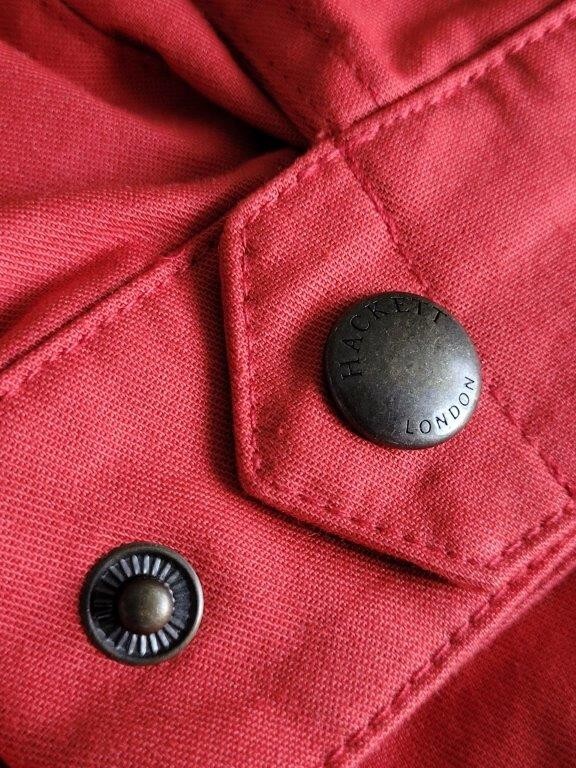 Hackett London Archive Sprinkler Drill Jacket Parka L Large Men's Coat