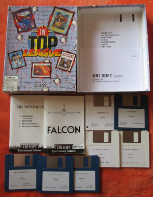 Commodore Amiga Big Box The Top League 5 In 1