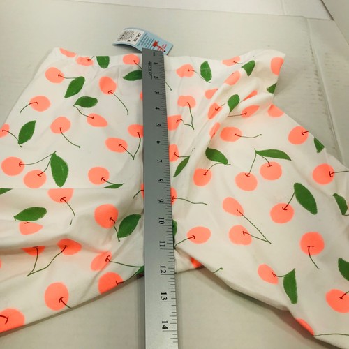 Cat And Jack Girl's Size XXL 18 White Cherry Pants New With Tags - Picture 10 of 10