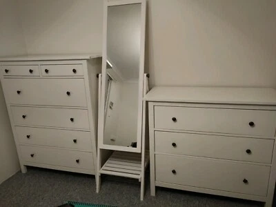Ikea Bedroom Furniture Tallboy Dresser Drawers Freestanding Mirror Ikea Bedroom Furniture Tallboy