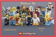 LEGO Minifigures Series 9 7100 Complete Set 16 Figures. Factory Sealed  2012