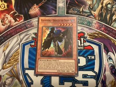 #ad Blackwing Sirocco The Dawn TU04 EN003 Super Rare LP Yugioh Card C $249.99