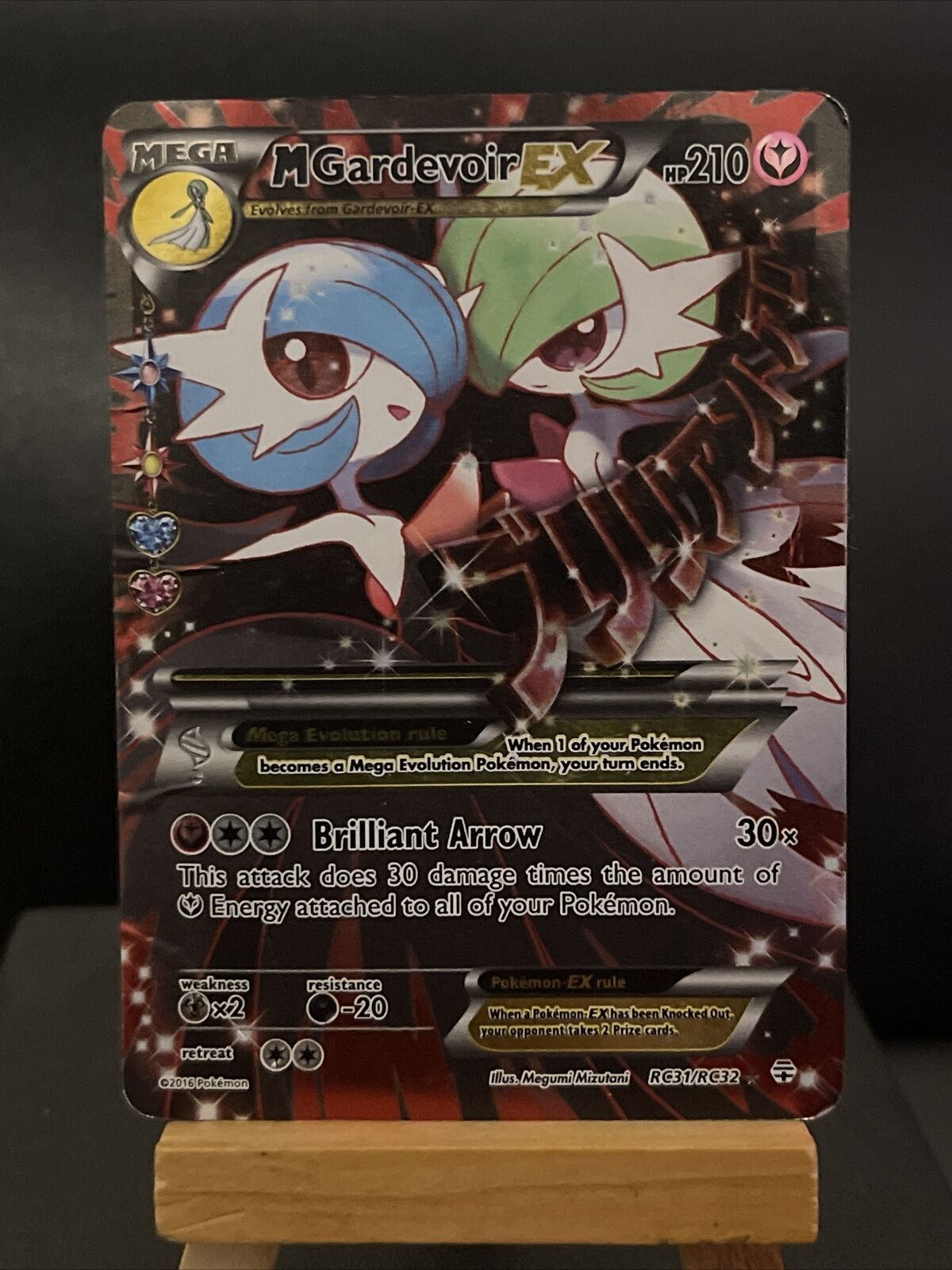 Mavin  Mega Gardevoir EX RC31/RC32 Rare Holo Pokemon Card in Mint