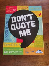 Don't Quote Me Board Game