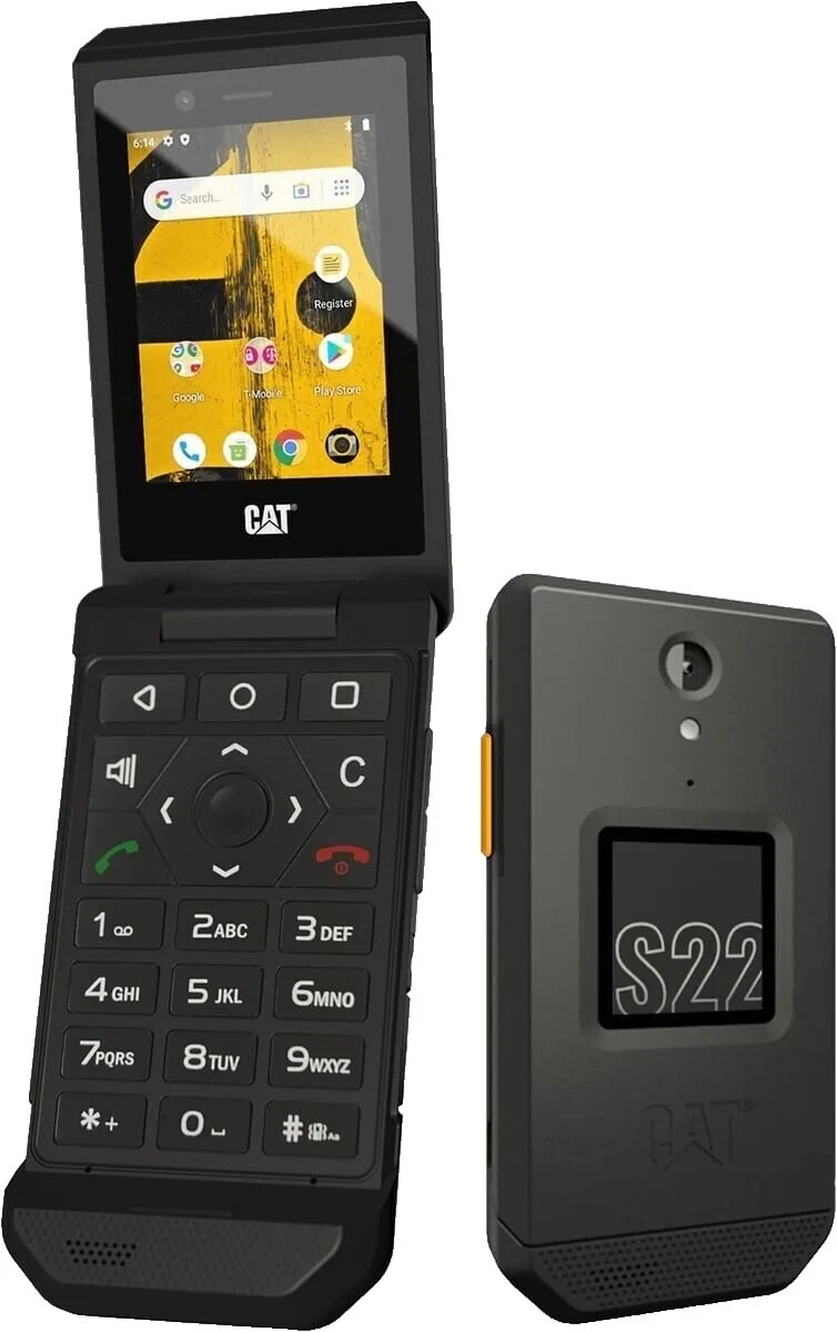 Teléfonos inteligentes CAT Negro