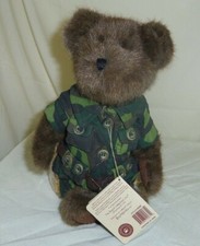 G I Bruin 10in Boyds Patriotic teddy bear military camouflage uniform new 905000