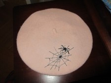 Price Drop - The OblongBox Shop Light Pink Spider Beret