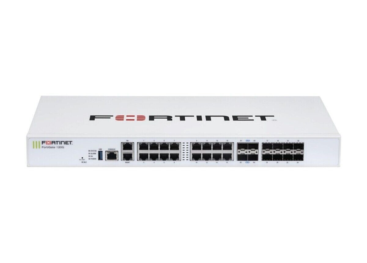 Fortinet FortiGate FG-120G Hardware plus 3 year FortiCare