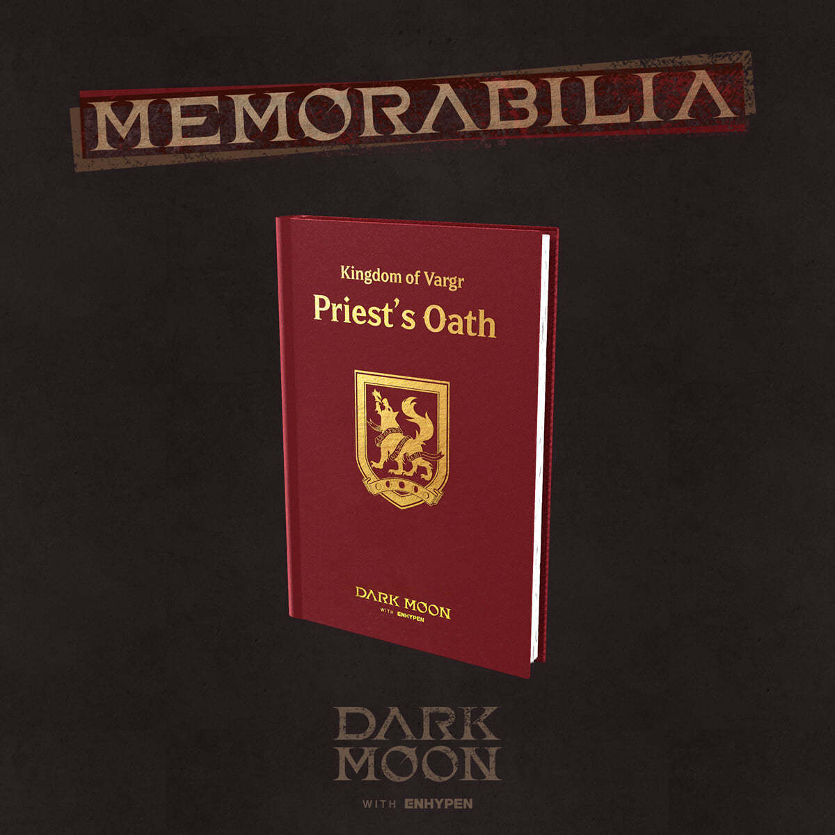 ENHYPEN DARK MOON Special Album MEMORABILIA CD+P.Card+Lyrics