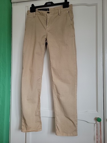 Armani Exchange Damenhose beige Baumwolle Boyfriend Größe W26 L29...