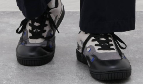 AIRWALK Classics SCOACH AWC0029-2 grigio bianco nero blu grigio Giappone nuovo US10,5 - Foto 11 di 13