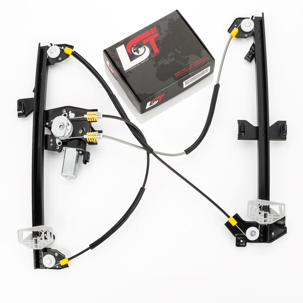 Electric window lifter with motor front left for PEUGEOT PARTNER I 1
