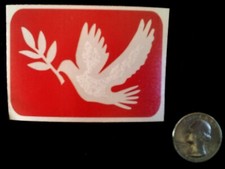 Dove Glitter Tattoo Stencil Pack