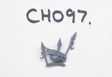 CHAOS SPACE MARINES TERMINATOR LORD TROPHY SPIKES GAMES WORKSHOP WARHAMMER CH097