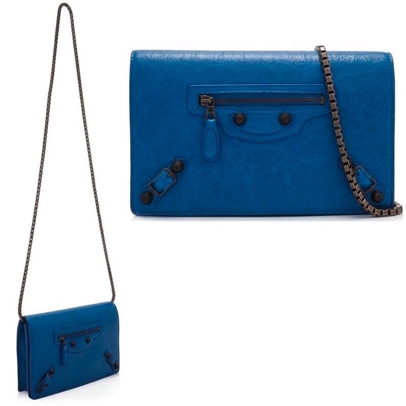 Blue Balenciaga Clutch Bags & Handbags for Women for sale | eBay