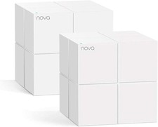Tenda Nova MW6 Mesh Sistema Wi-Fi AC1200 Dual Band 4X Porta Gigabit Bianco