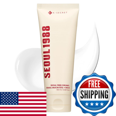 K-Secret Seoul 1988 Snail Mucin 93 Cream Concentrated Yet Lightweight Formula