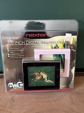 New In Box NIB Nextar Digital Photo Frame Pink 3.5 Inch