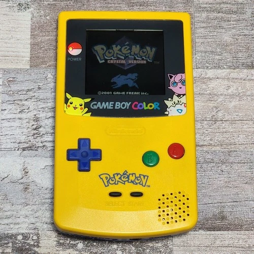 Gameboy Color Pokemon Special Pikachu Edition Nintendo Handheld Original Tested