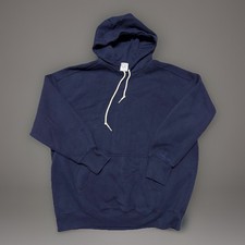 Aerie Offline Athletic Hoodie Womens Large Navy Blue Pullover Oversized So Soft 
