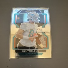 2021 Panini Prizm Hunter Long Miami Dolphins Rookie Card #414. rookie card picture
