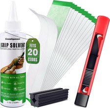 Golf Club Regripping Kit Fits 20 Clubs Professional Grip Solvent Green