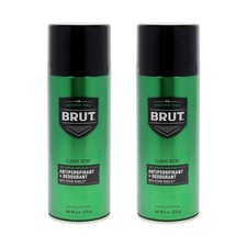 Classic Scent Antiperspirant and Deodorant Spray by Brut for Unisex - 6 oz