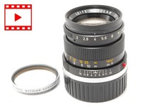 [Exc+5 w/Filter] Leica Summicron M 50mm f/2 2nd Ver.2 Ver2 V.2 V2 Black JAPAN