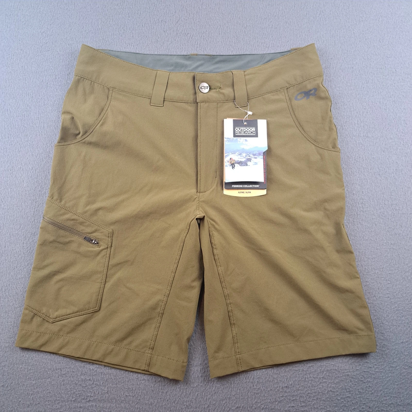 NWT Outdoor Research Ferrosi Shorts Men's Size 30 - UPF 50 Green 10" Inseam NEW