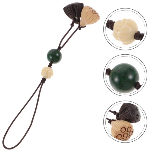 Zubehör Für Mobiltelefone Rucksackanhänger Aus Holz Handy-Armband-Anhänger - 第 1/12 張圖片
