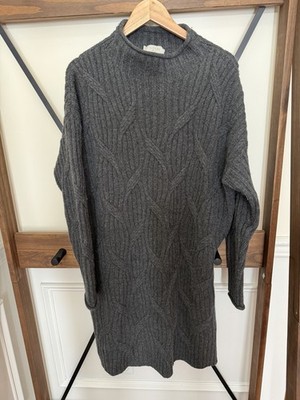 bodycon knitted dress Intuitions Long Sleeve Ribbed Knit Dress Green main image 0