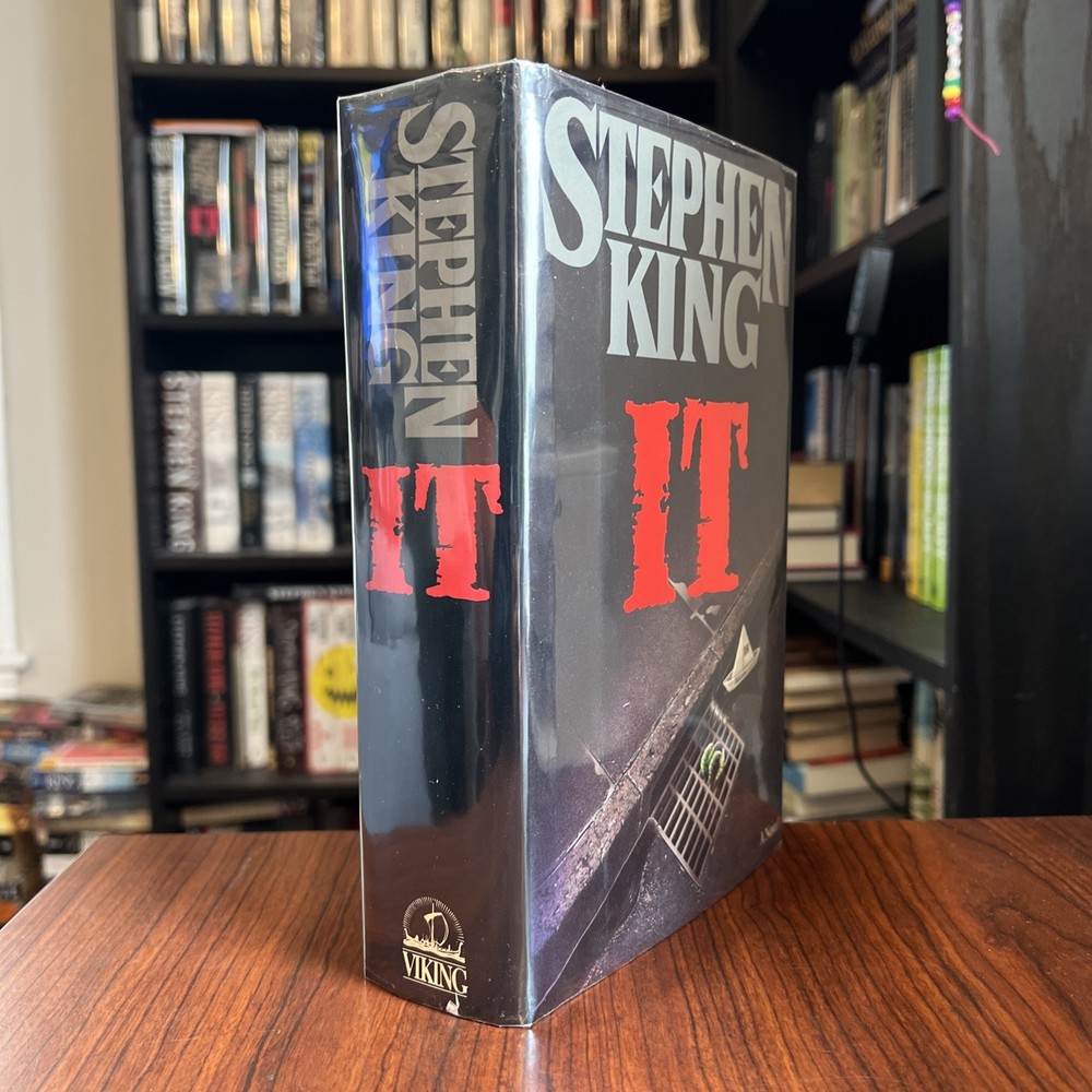 IT, Stephen King (1986, HC/DJ, 1st Edition 1st Print), 1st/1st Hardcover