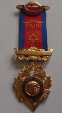 1980 Masonic Medal RAOB KOM Buffaloes Freemason Medal Sussex C