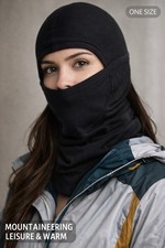 NEW Winter Balaclava Face Mask One Size Black Cold Weather Ski Snow Outdoor
