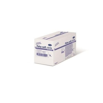 Peha-soft  nitrile sterile powderfree Größe S 50 Paar Einmal-Handschuh
